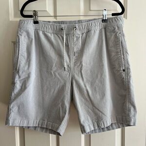 Vuori  Men's Columnist Corduroy Shorts Ash Gray XXL